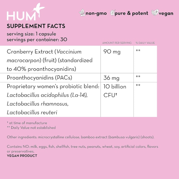HUM NUTRITION Private Party™: Supports Vaginal & Urinary Tract Health купить в Beauty Storage. Быстрая доставка по России и СНГ.