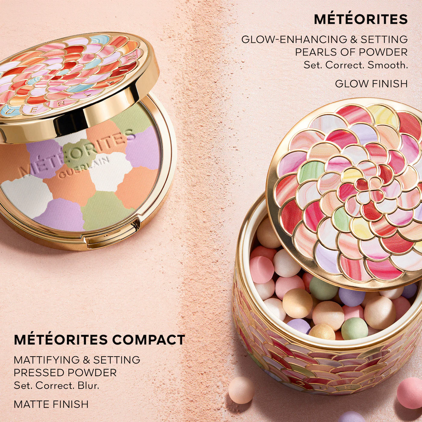 Купить GUERLAIN Meteorites Blurring & Mattifying Matte Pressed Powder на Beautystorage.ru. Быстрая доставка по России и СНГ.