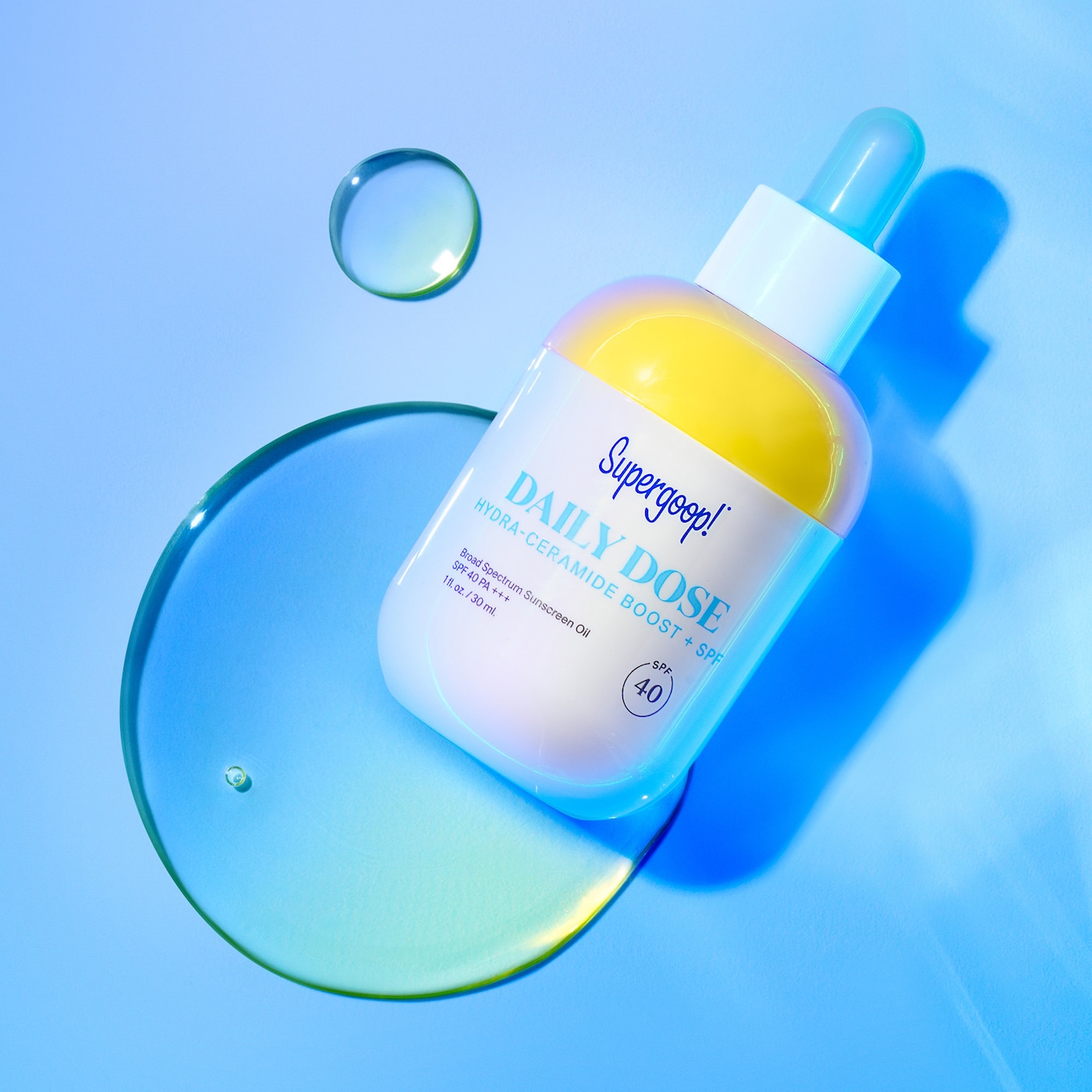 SUPERGOOP! Daily Dose Hydra-Ceramide Boost + SPF 40 Sunscreen Oil PA+++ купить в Beauty Storage. Быстрая доставка по России и СНГ.
