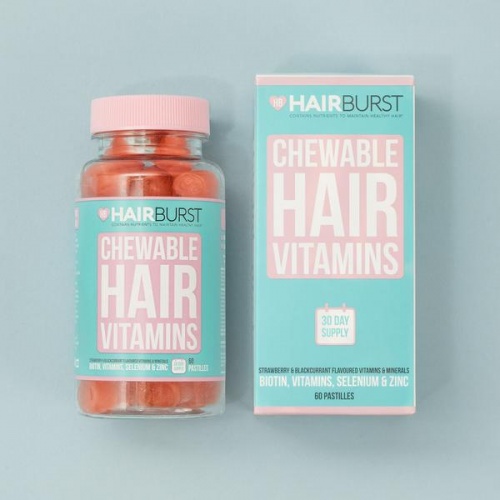 HAIRBURST Hearts Chewable Hair Vitamins купить в Beauty Storage. Быстрая доставка по России и СНГ.