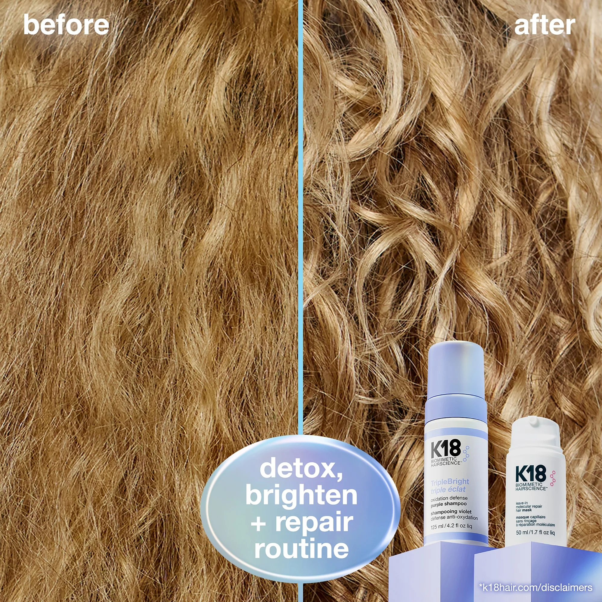 Купить K18 BIOMIMETIC HAIRSCIENCE TripleBright Oxidation Defense Purple Shampoo на Beautystorage.ru. Быстрая доставка по России и СНГ.
