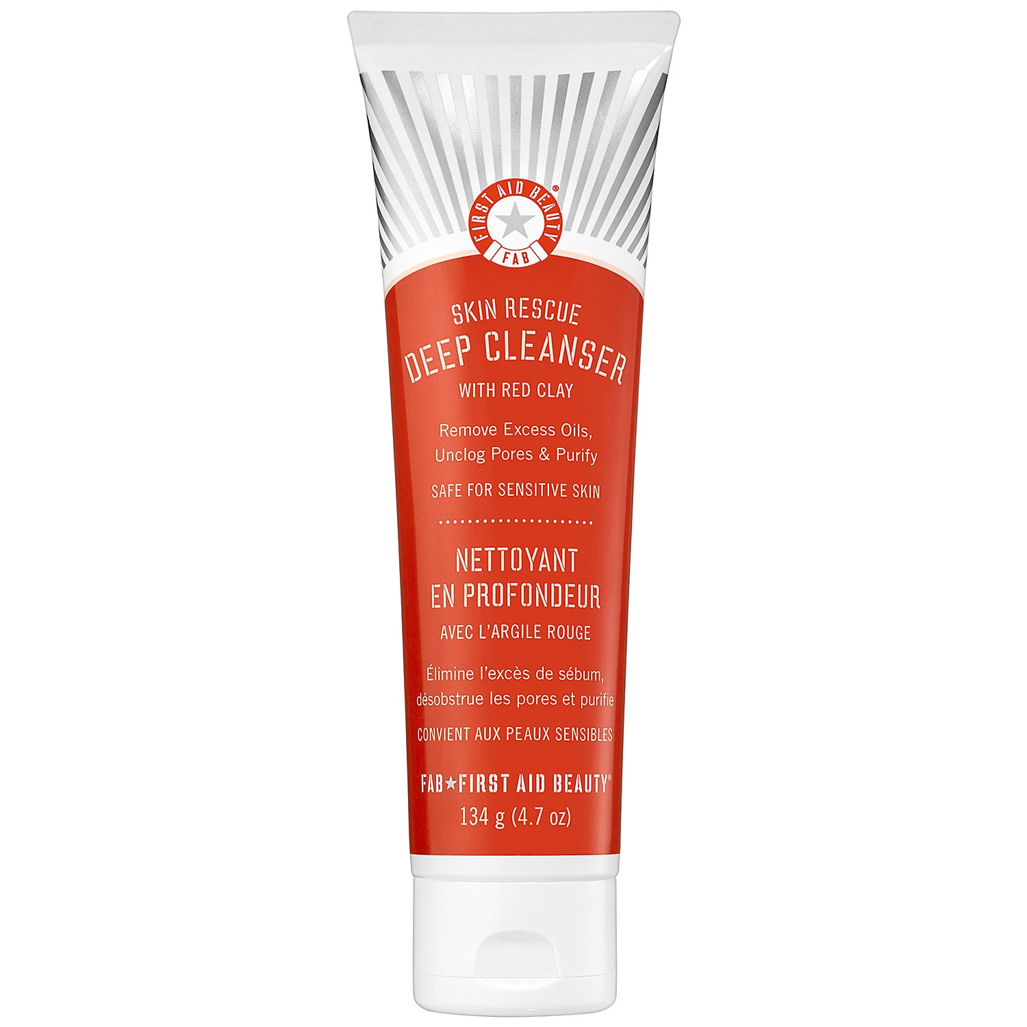 FIRST AID BEAUTY Skin Rescue Deep Cleanser With Red Clay