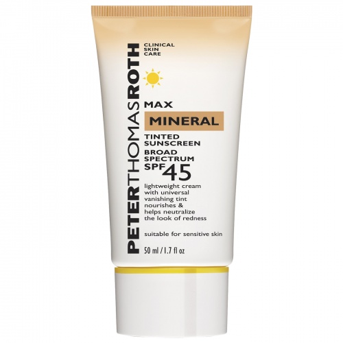 PETER THOMAS ROTH Max Mineral Tinted Sunscreen Broad Spectrum SPF 45 купить в Beauty Storage. Быстрая доставка по России и СНГ.
