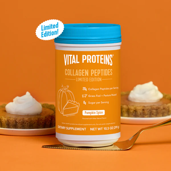 VITAL PROTEINS Pumpkin Spice Collagen Peptides купить в Beauty Storage. Быстрая доставка по России и СНГ.