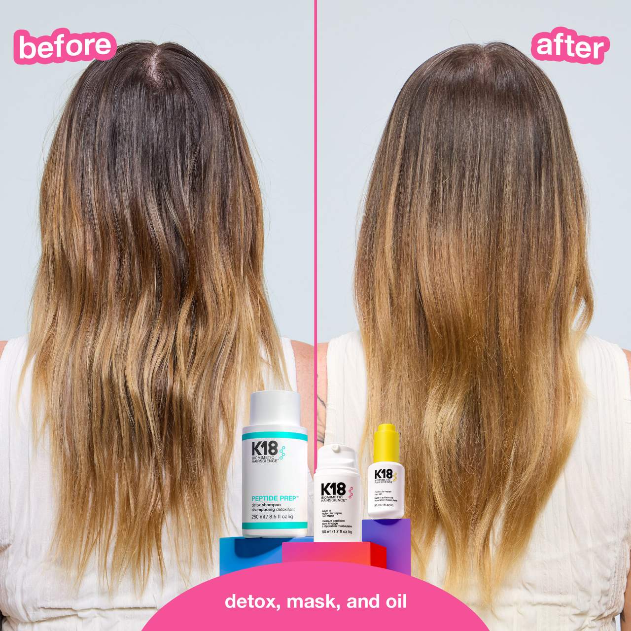 K18 Biomimetic Hairscience Leave-In Molecular Repair Hair Mask купить в Beauty Storage. Быстрая доставка по России и СНГ.