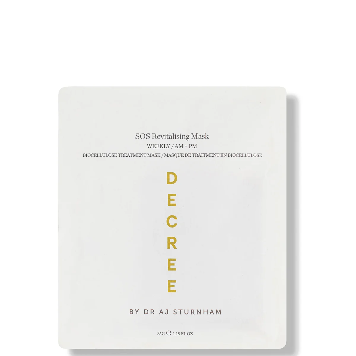 Купить DECREE SOS Revitalising Mask на Beautystorage.ru. Быстрая доставка по России и СНГ.