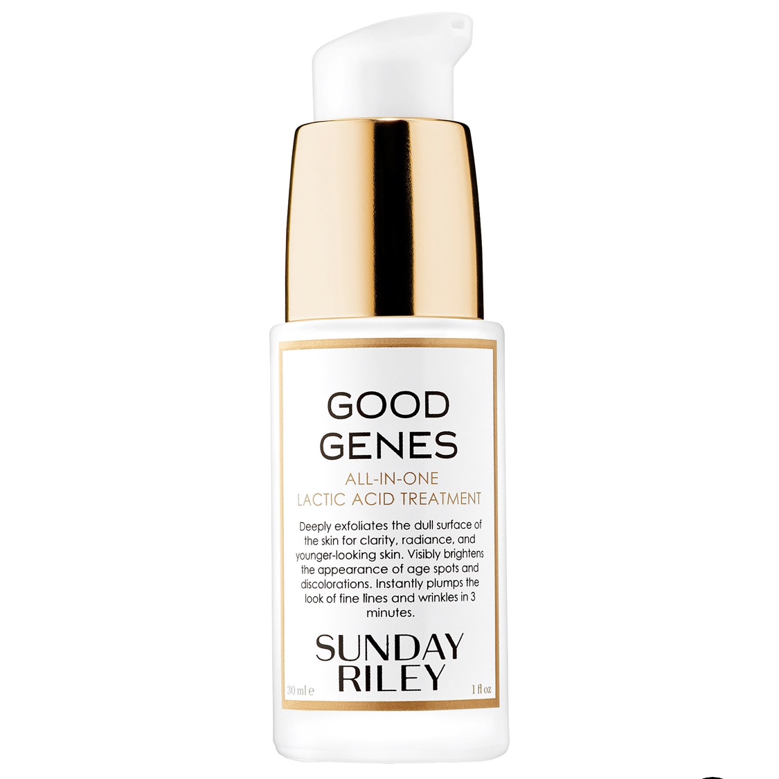 SUNDAY RILEY Good Genes All-In-One Lactic Acid Treatment - 30-мл