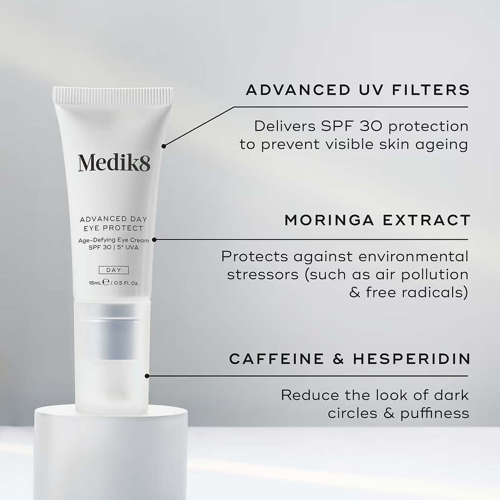 Купить MEDIK8 Advanced Day Eye Protect SPF 30 на Beautystorage.ru. Быстрая доставка по России и СНГ.