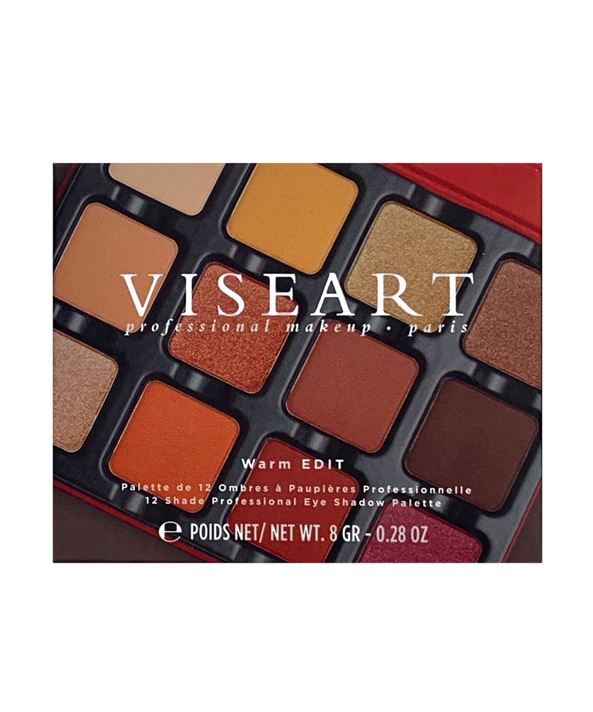 VISEART Warm EDIT Eyeshadow Palette купить в Beauty Storage.  Быстрая доставка по России и СНГ.