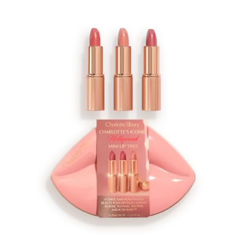 CHARLOTTE TILBURY Hollywood Iconic Mini Lip Trio купить в Beauty Storage. Быстрая доставка по России и СНГ.
