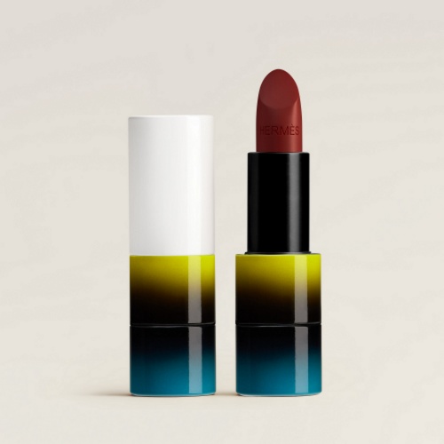 HERMÈS Rouge Hermès Shiny lipstick - Rouge Bruni купить в Beauty Storage. Быстрая доставка по России и СНГ.