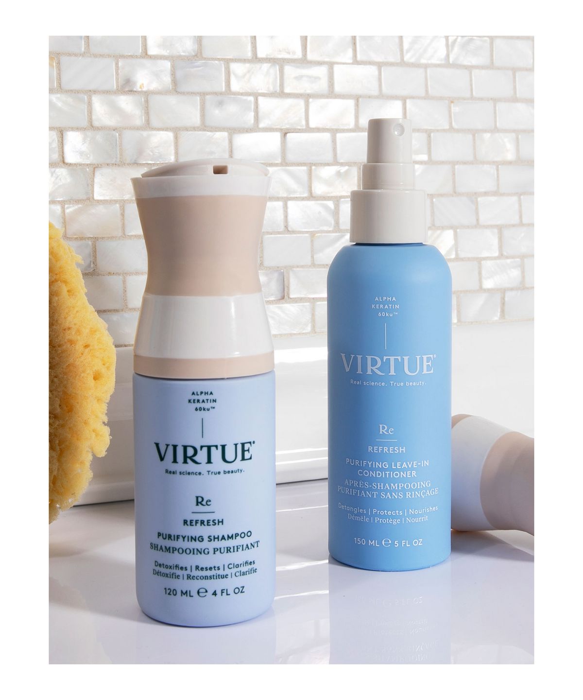 VIRTUE Refresh Purifying Shampoo (120ml)