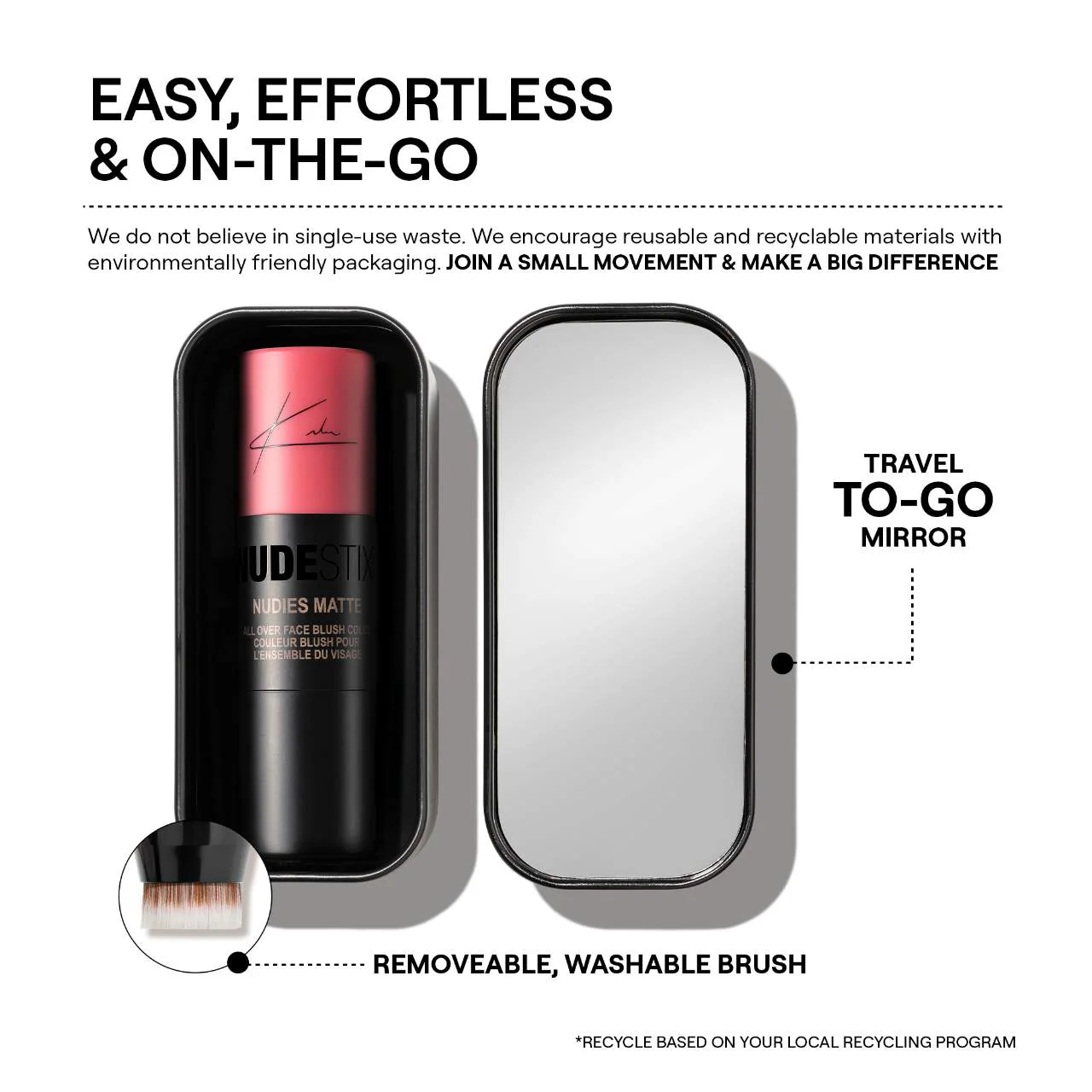 NUDESTIX Cream Blush Stick купить в Beauty Storage. Быстрая доставка по России и СНГ.