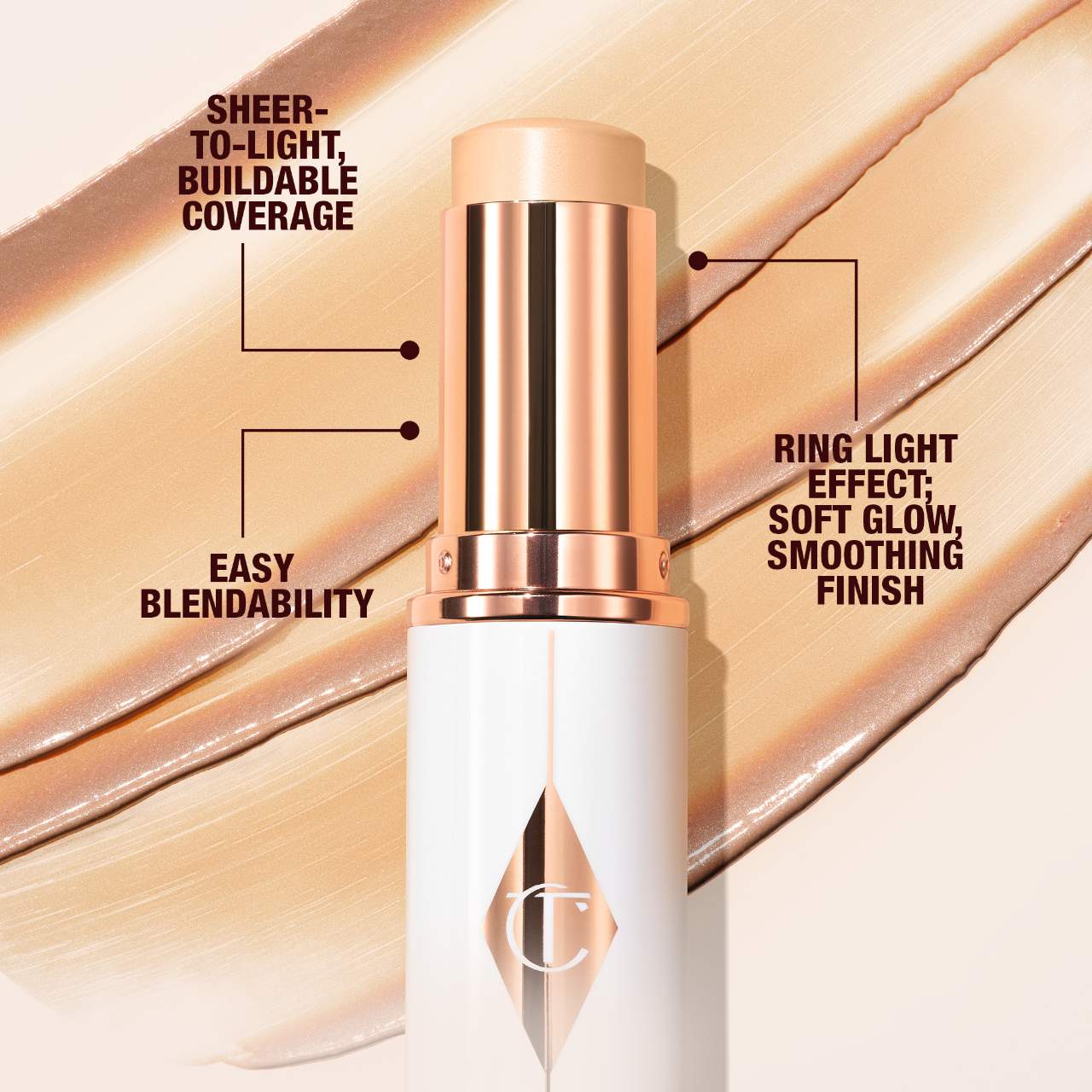CHARLOTTE TILBURY Unreal Skin Sheer Glow Tint Hydrating Foundation Stick купить в Beauty Storage. Быстрая доставка по России и СНГ.