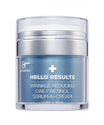 IT COSMETICS Hello Results Wrinkle-Reducing Daily Retinol Serum-in-Cream купить в Beauty Storage. Быстрая доставка по России и СНГ.
