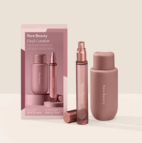 RARE BEAUTY by Selena Gomez Find Comfort Mini Lotion & Fragrance Set купить в Beauty Storage. Быстрая доставка по России и СНГ.