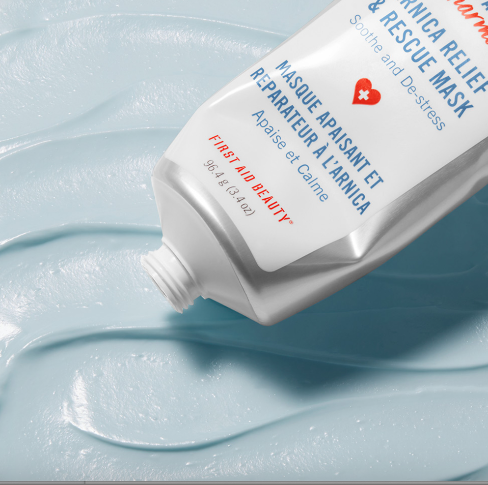 FIRST AID BEAUTY Fab Pharma Arnica Relief & Rescue Mask купить в Beauty Storage. Быстрая доставка по России и СНГ.