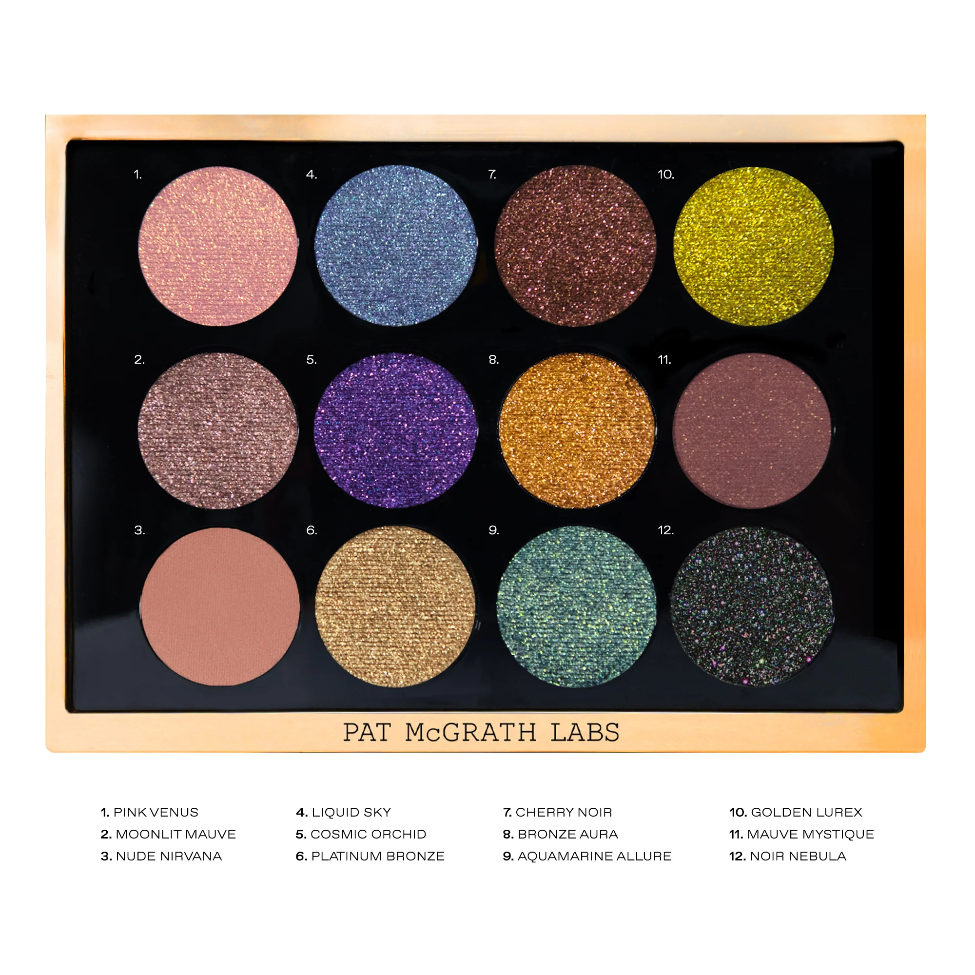 Купить PAT MCGRATH Gilded Nirvana: Mega Eye Shadow Palette на Beautystorage.ru. Быстрая доставка по России и СНГ.