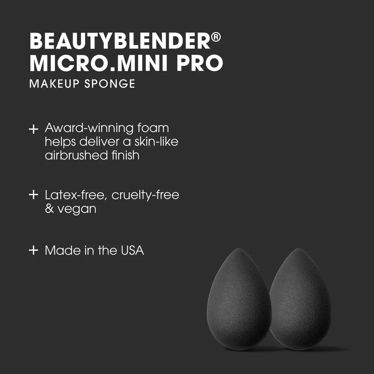 BEAUTYBLENDER Micro Mini Pro Makeup Sponge  купить в Beauty Storage. Быстрая доставка по России и СНГ.