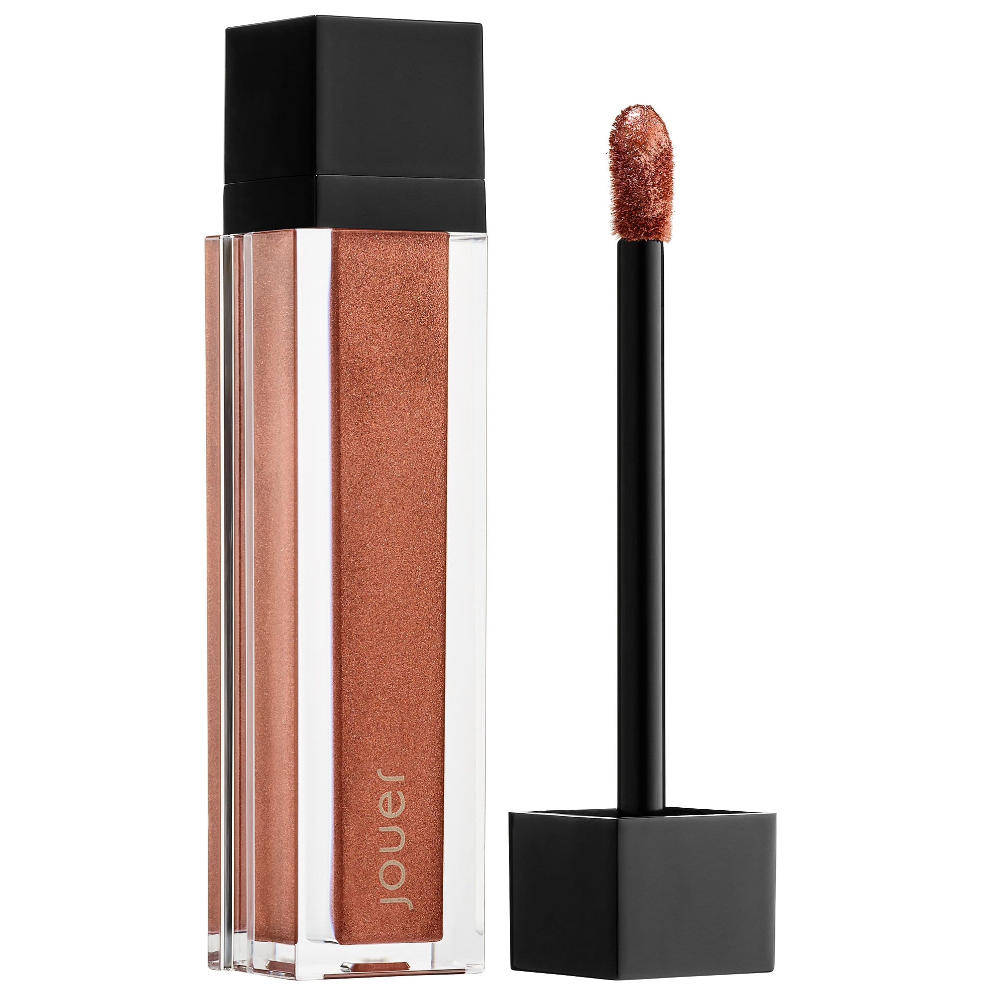 JOUER COSMETICS High Pigment Pearl Lip Gloss – Rose Gold Collection