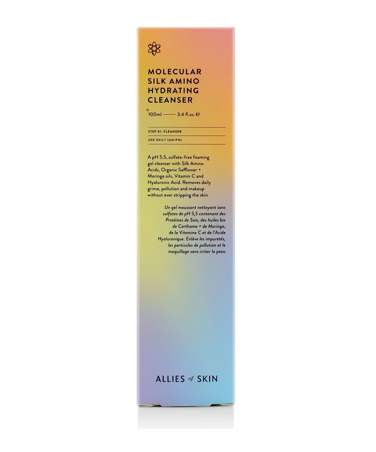 ALLIES OF SKIN Molecular Silk Amino Hydrating Cleanser (100ml)