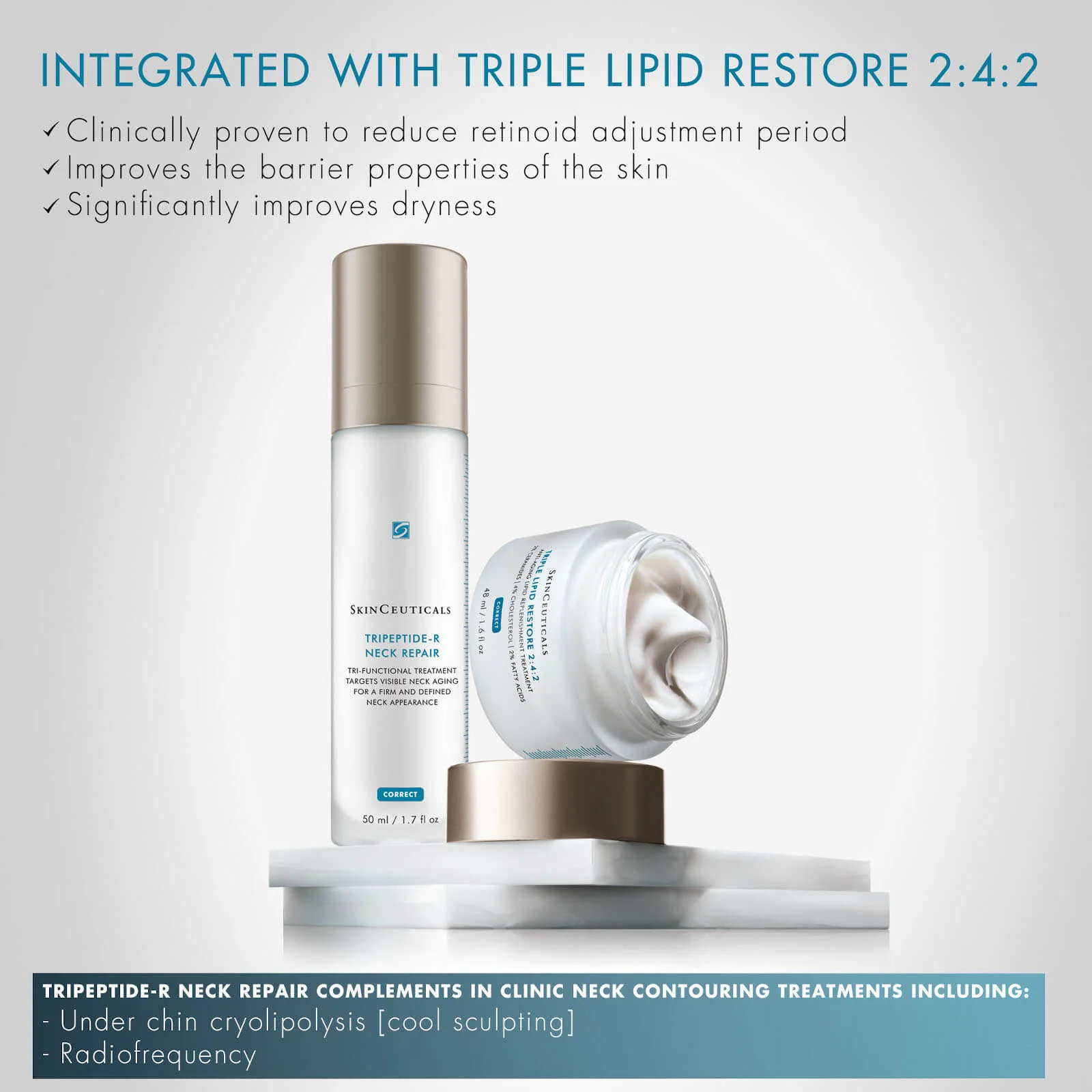 Купить SKINCEUTICALS Tripeptide R Neck Repair Cream на Beautystorage.ru. Быстрая доставка по России и СНГ.