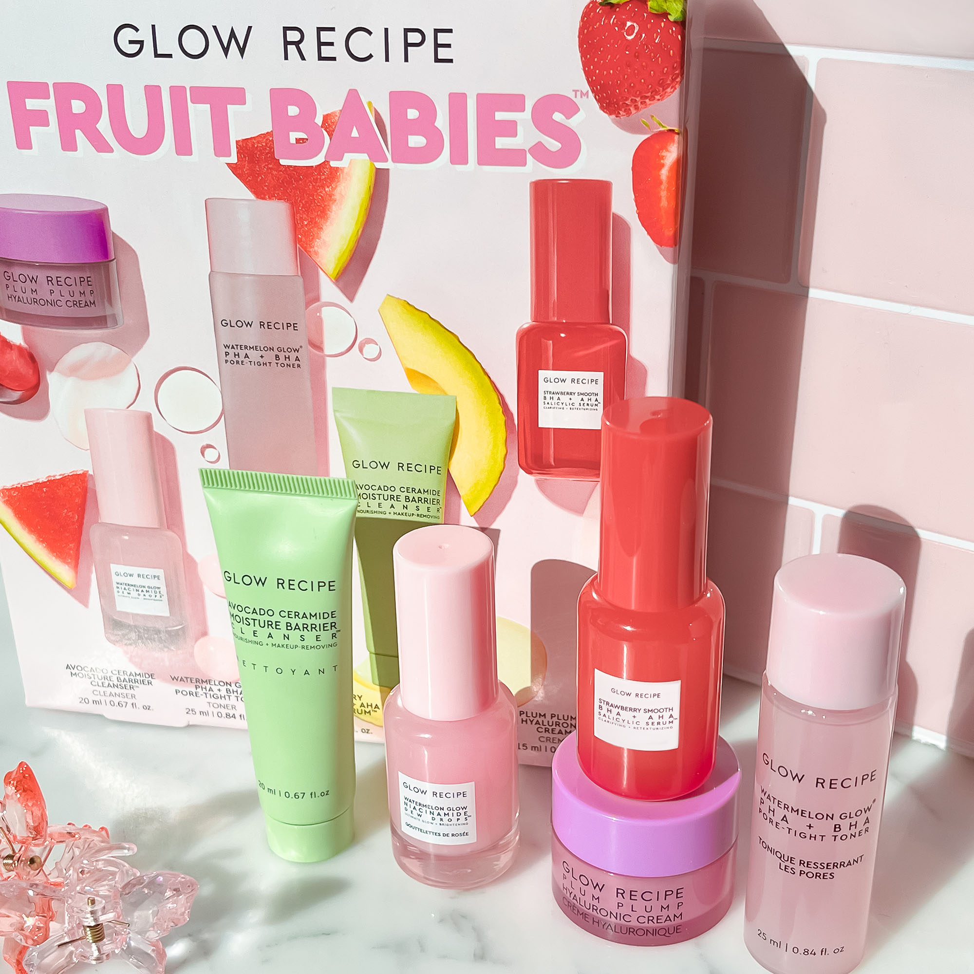 GLOW RECIPE Fruit Babies Bestsellers Kit купить в Beauty Storage. Быстрая доставка по России и СНГ.