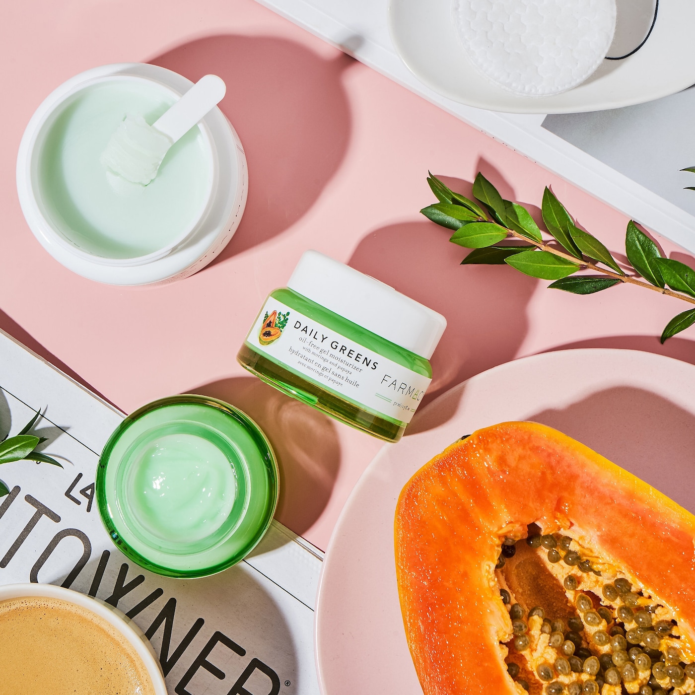 FARMACY Daily Greens Oil-Free Gel Moisturizer with Moringa and Papaya купить в Beauty Storage. Быстрая доставка по России и СНГ.