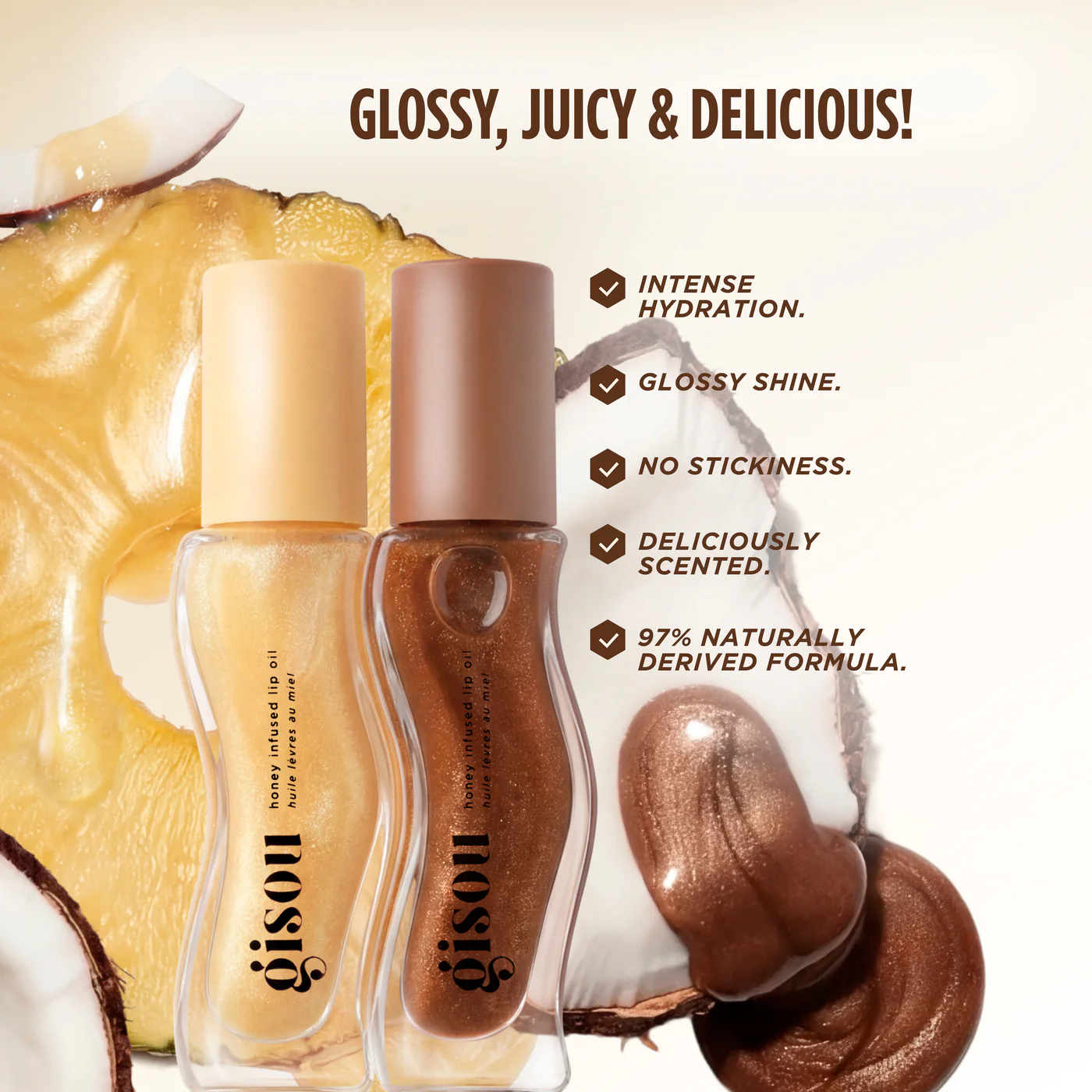 Купить GISOU Tropical Lip Duo на Beautystorage.ru. Быстрая доставка по России и СНГ.