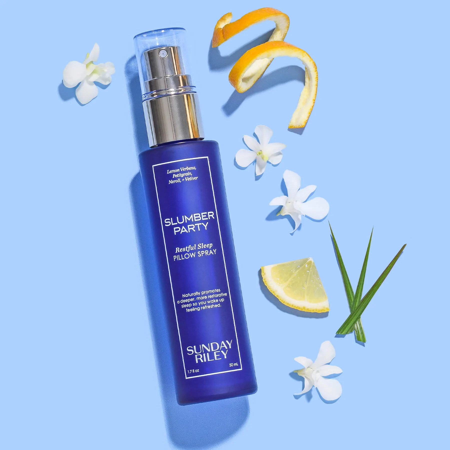 SUNDAY RILEY Slumber Party Restful Sleep Pillow Spray купить в Beauty Storage. Быстрая доставка по России и СНГ.
