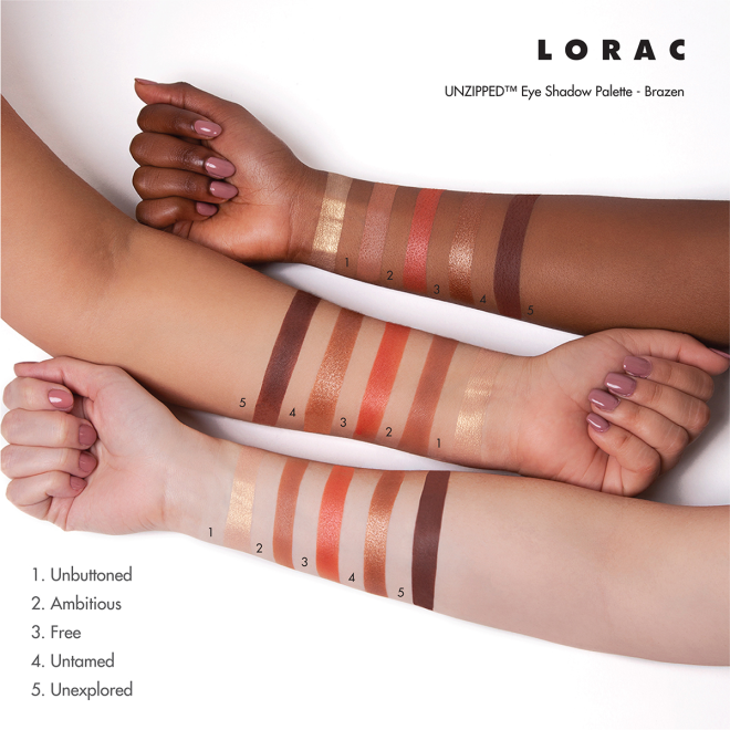 LORAC Unzipped Brazen Eye Shadow Palette купить в Beauty Storage.  Быстрая доставка по России и СНГ.