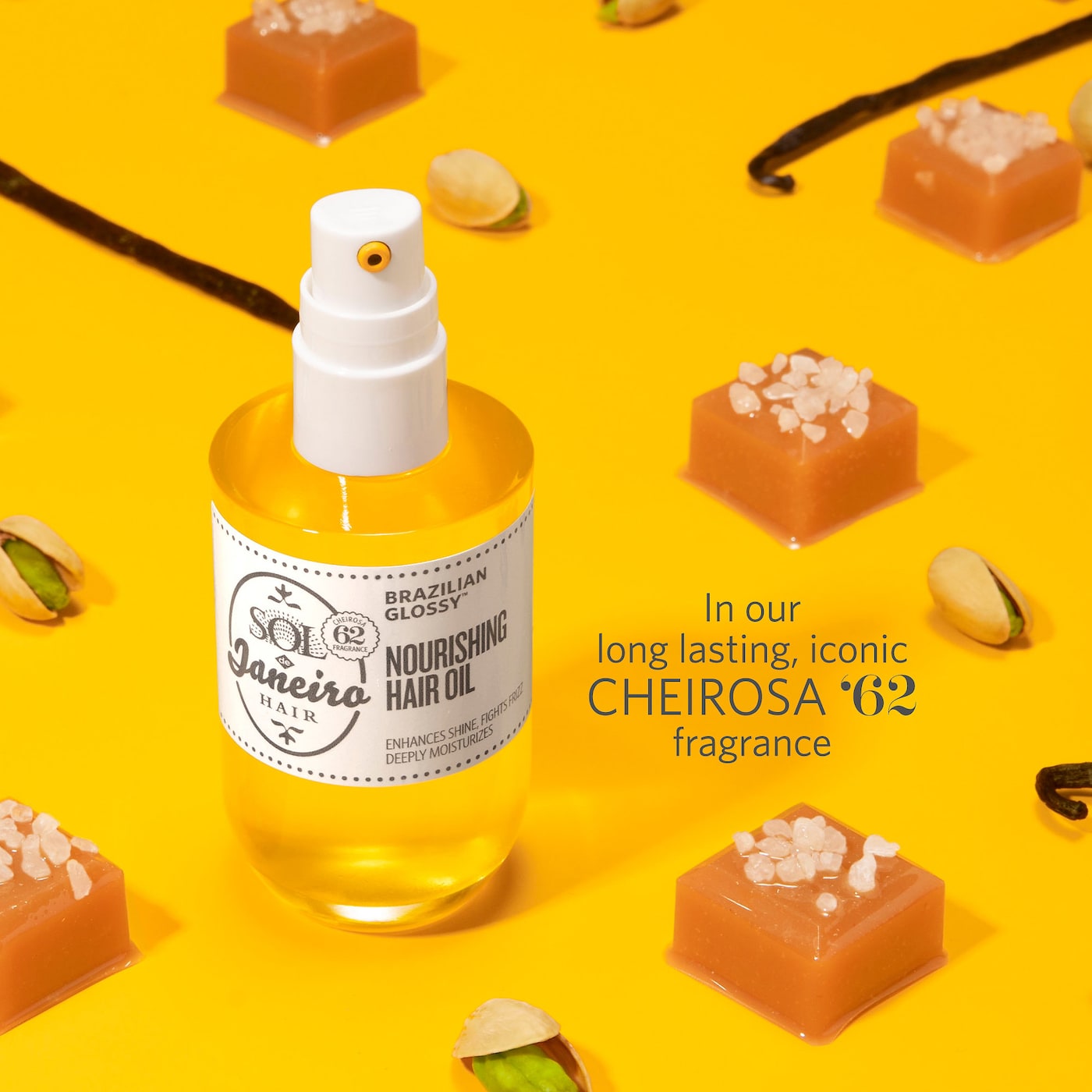 SOL DE JANEIRO Brazilian Glossy™ Nourishing Anti-Frizz Hair Oil купить в Beauty Storage. Быстрая доставка по России и СНГ.