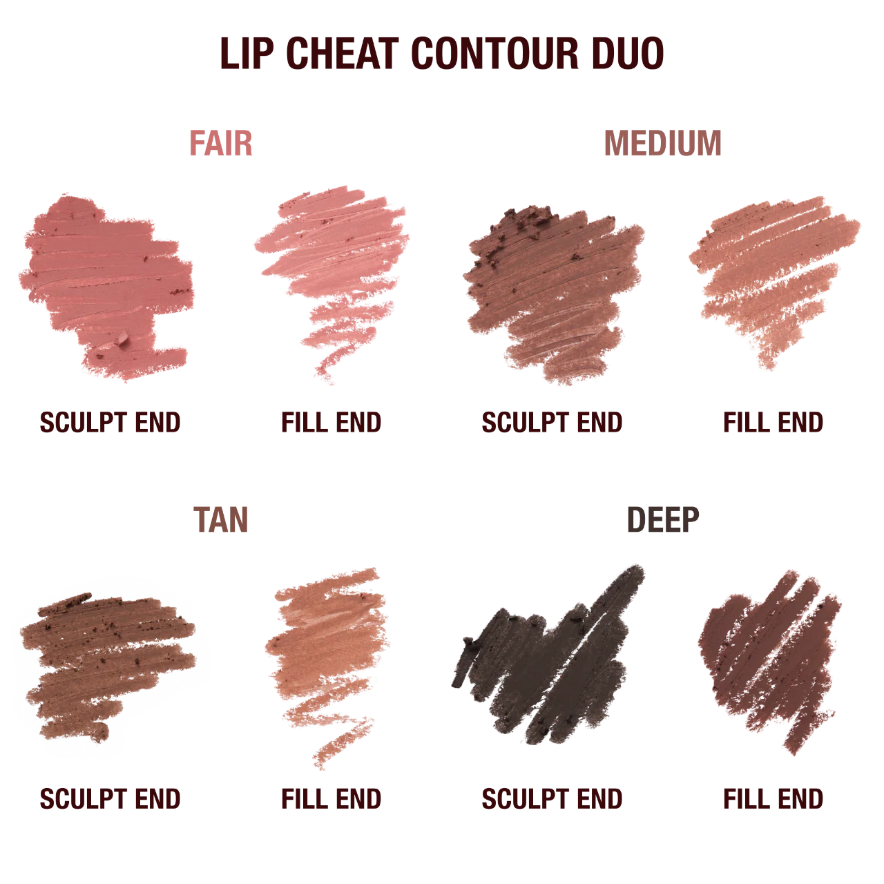 CHARLOTTE TILBURY Lip Cheat Contour Duo купить в Beauty Storage. Быстрая доставка по России и СНГ.