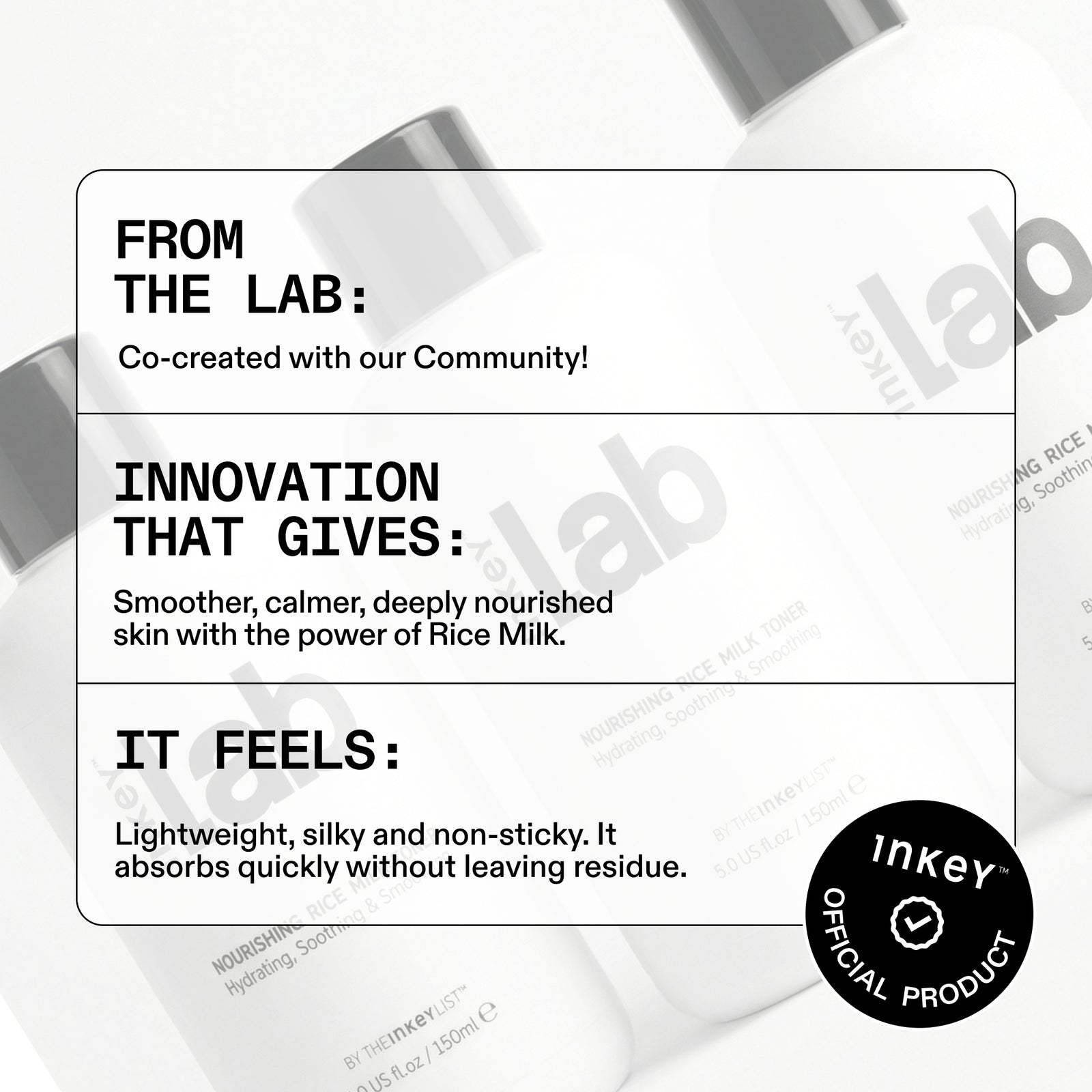 Купить THE INKEY LIST Nourishing Rice Milk Hydrating Toner на Beautystorage.ru. Быстрая доставка по России и СНГ.