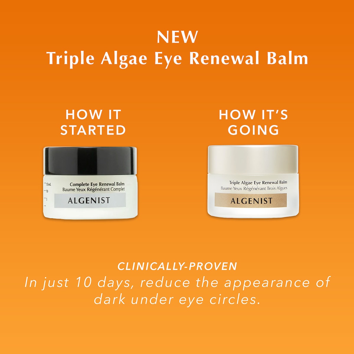 ALGENIST Triple Algae Eye Renewal Balm with Multi-Peptide Complex купить в Beauty Storage. Быстрая доставка по России и СНГ.