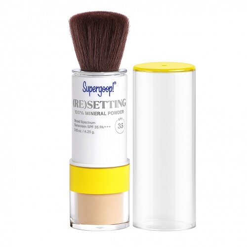SUPERGOOP! (Re)setting 100% Mineral Powder SPF 35 купить в Beauty Storage. Быстрая доставка по России и СНГ.