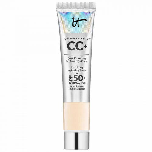 IT COSMETICS Mini CC+ Cream Full Coverage Color Correcting Foundation with SPF 50+ - Fair