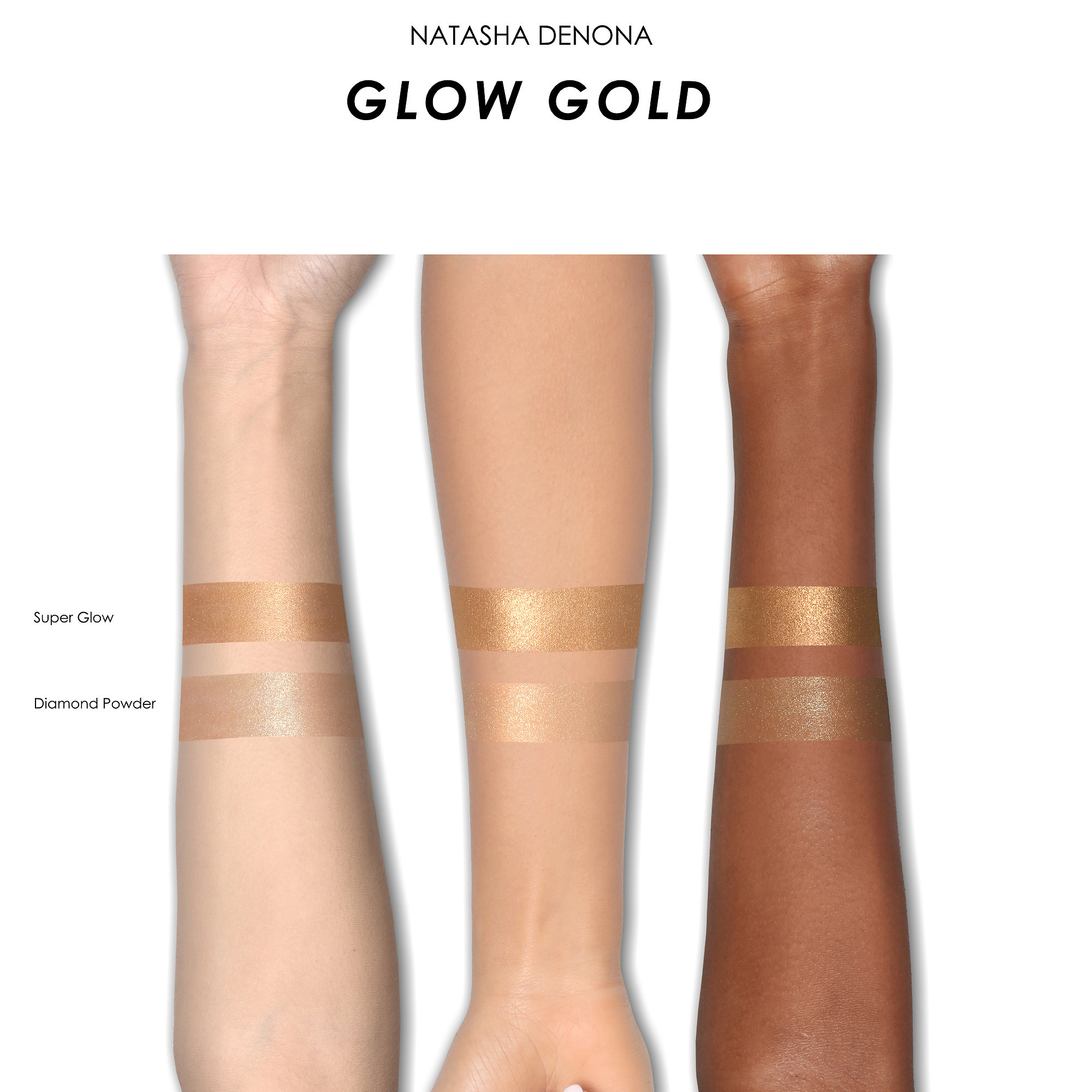 NATASHA DENONA Glow Gold Shimmer Duo