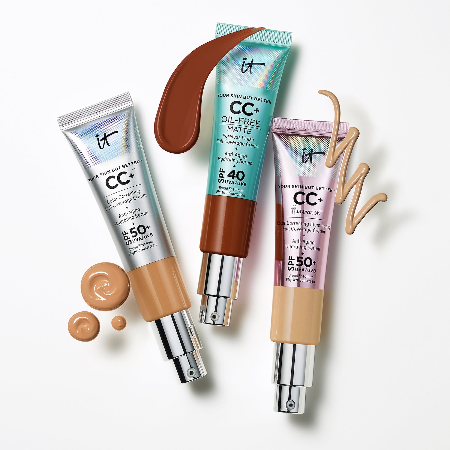 IT COSMETICS CC+ Cream Oil-Free Matte with SPF 40 купить в Beauty Storage. Быстрая доставка по России и СНГ.