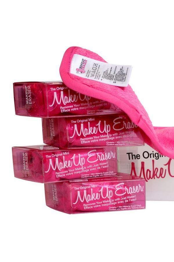 MAKEUP ERASER The Original Mini 4 Pack Makeup Removers in Pink