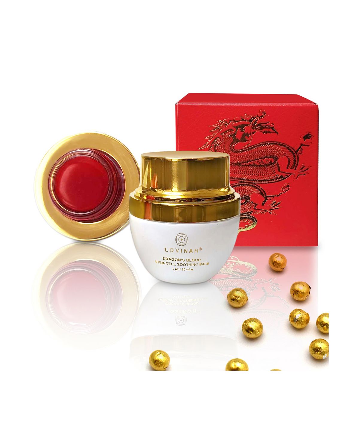 LOVINAH Dragon's Blood Stem Cell Soothing Balm купить в Beauty Storage. Быстрая доставка по России и СНГ.