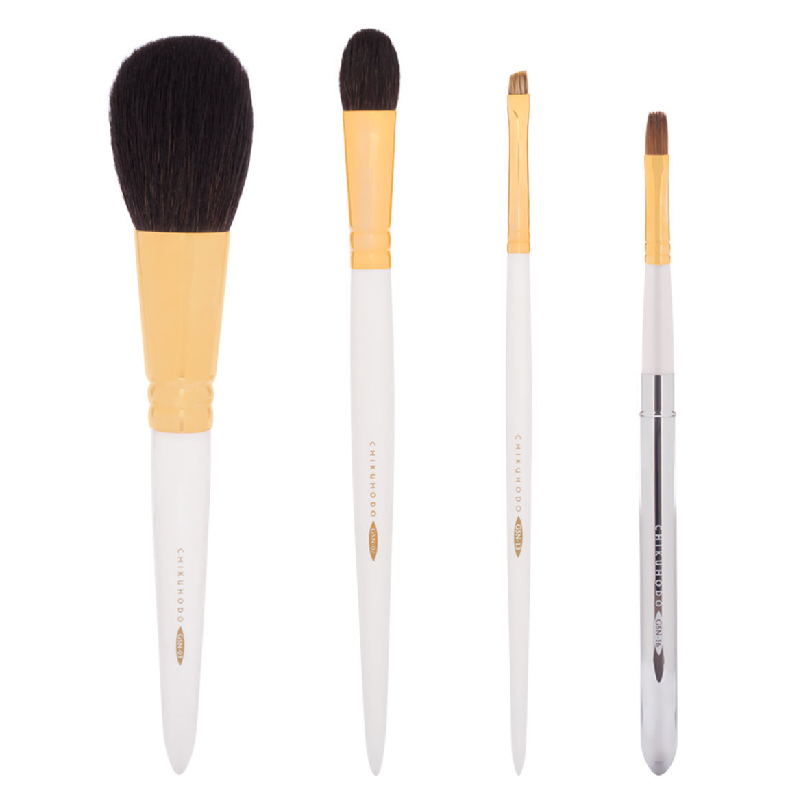 CHIKUHODO GSN Series 4-Piece Brush Set купить в Beauty Storage. Быстрая доставка по России и СНГ.