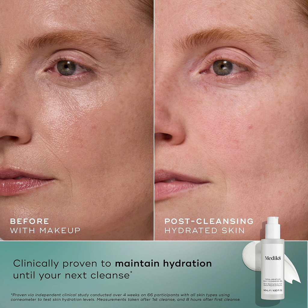 Купить MEDIK8 Total Moisture Daily Cleansing Gel на Beautystorage.ru. Быстрая доставка по России и СНГ.