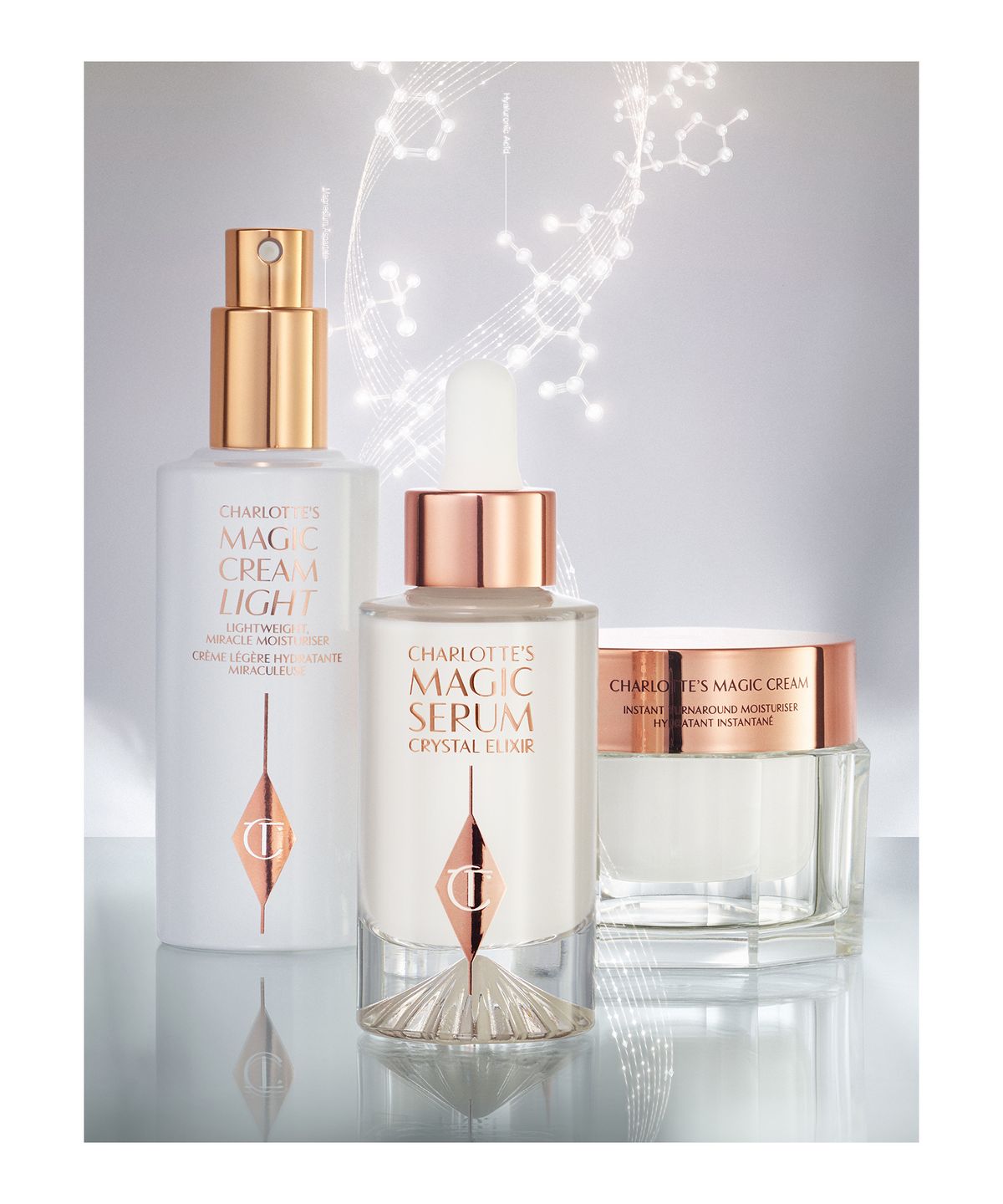 CHARLOTTE TILBURY Magic Cream Light Moisturiser купить в Beauty Storage.  Быстрая доставка по России и СНГ.