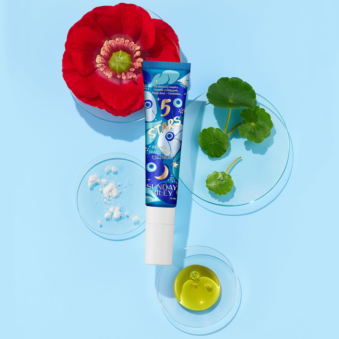 SUNDAY RILEY 5 Stars Retinoid + Niacinamide Eye Serum купить в Beauty Storage. Быстрая доставка по России и СНГ.