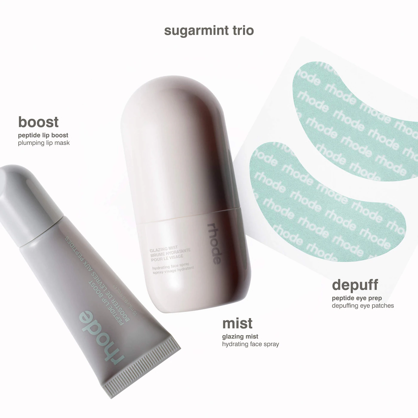 Купить RHODE Sugarmint Trio Limited Edition Skincare Set на Beautystorage.ru. Быстрая доставка по России и СНГ.