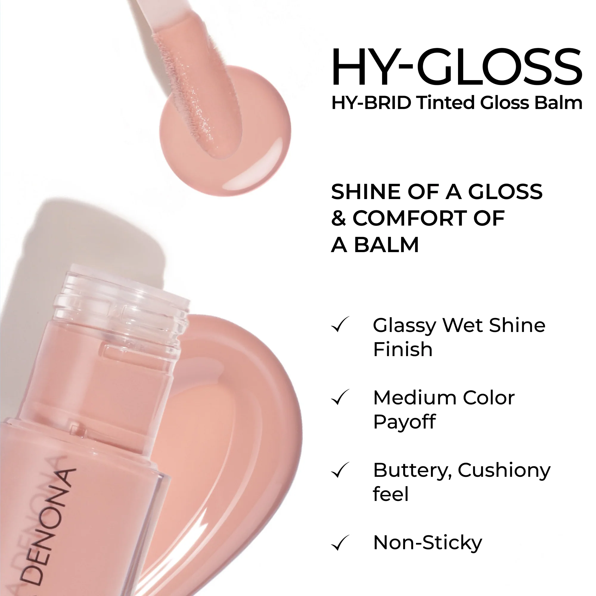 Купить NATASHA DENONA Hy-Gloss Milky Lip Gloss & Balm на Beautystorage.ru. Быстрая доставка по России и СНГ.