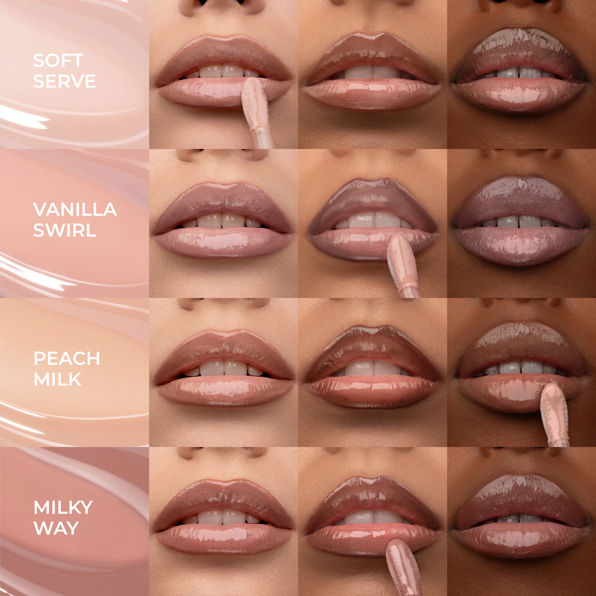 Купить NATASHA DENONA Hy-Gloss Milky Lip Gloss & Balm на Beautystorage.ru. Быстрая доставка по России и СНГ.