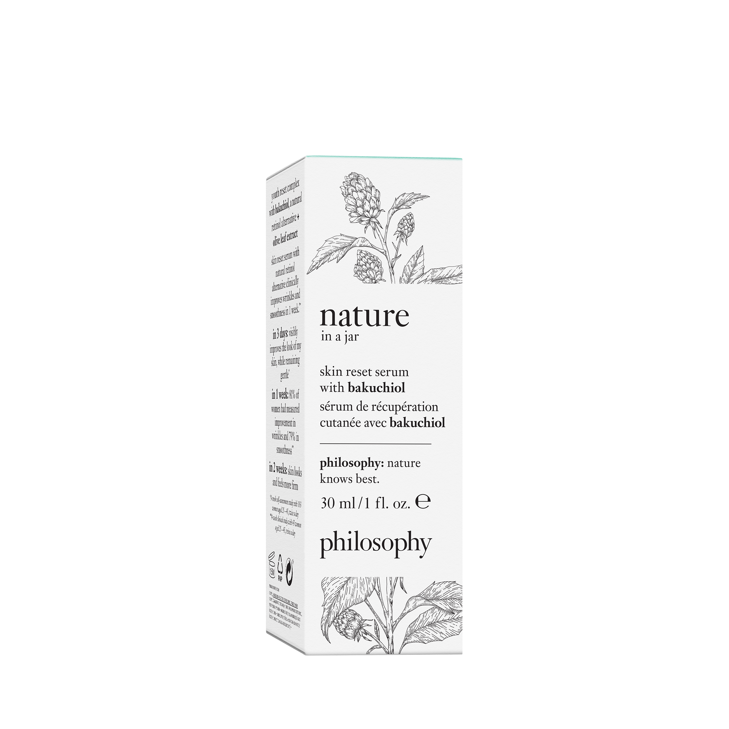 PHILOSOPHY Skin Reset Serum With Bakuchiol Nature In A Jar купить в Beauty Storage. Быстрая доставка по России и СНГ.
