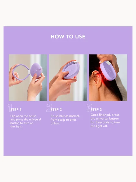Купить FOREO FLIP Play Advanced LED Light Hairbrush I Lilac You! на Beautystorage.ru. Быстрая доставка по России и СНГ.